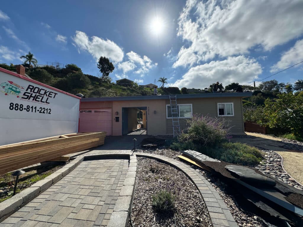 Home construction project under way by Eco Home Builders, San Diego (5)