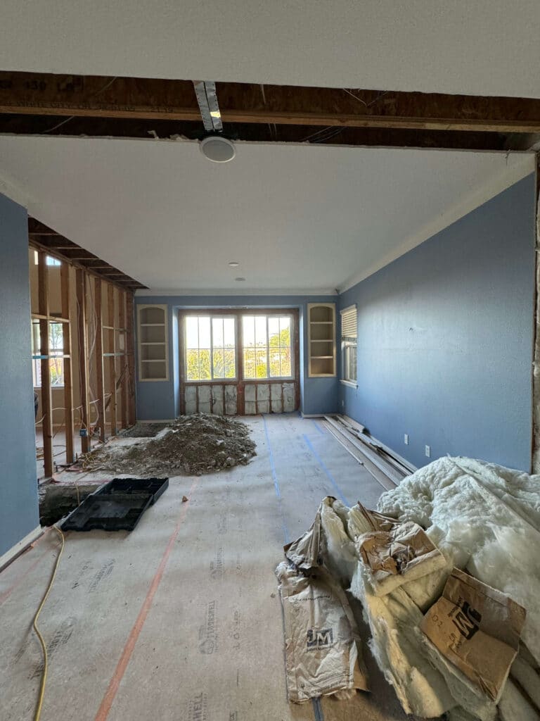 Home construction project under way by Eco Home Builders, San Diego (2)